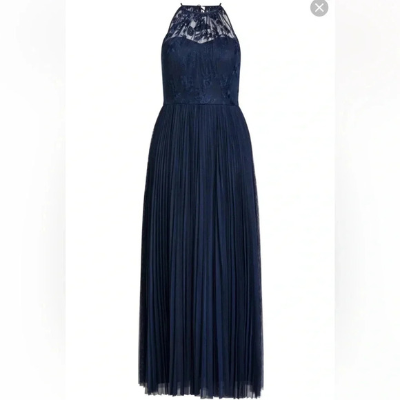 City Chic Angelic Navy Maxi dress size XL/22 - Picture 4 of 16
